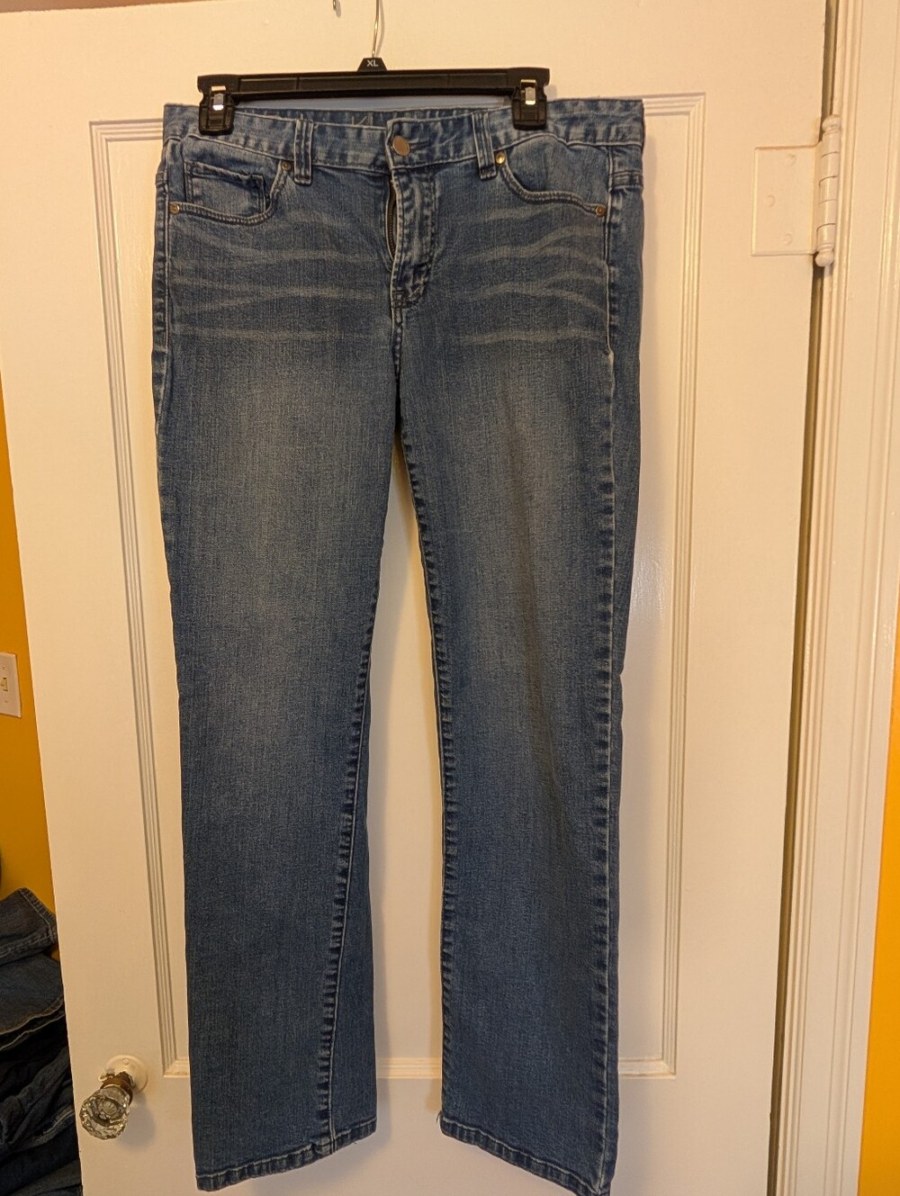 Calvin Klein Jeans Women's Mid Blue Straight Leg Jeans